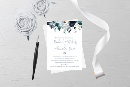 Aphrodite Wedding Day Guest Invitations