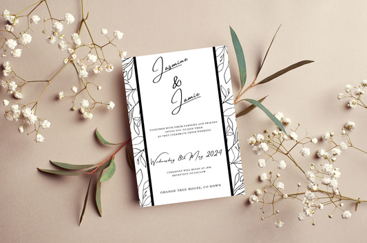 Athena Wedding Day Invitation Suite