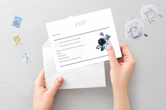 Aphrodite RSVP cards
